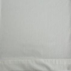 Eurofirany Eurofirany Dekorativní běhoun MELINDA 40x140 v sametově bílé barvě s ozdobným lemováním