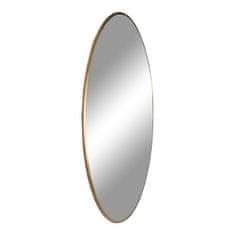 House Nordic Zrcadlo, ocel, mosazný vzhled, ø100 cm