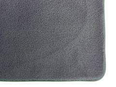 Euromat Koberec pro koupelnu 2-dílný LOMBOK Euromat nadýchaný tmavě šedý