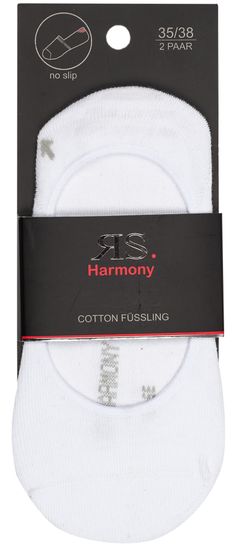 RS dámské jemné bavlněné neviditelné ponožky se silikonem 15501 2pack