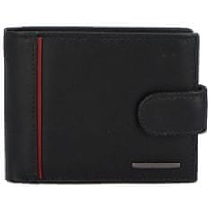 Bellugio Pánská kožená peněženka Jackyl, černá new