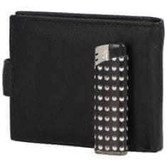 Bellugio Pánská kožená peněženka Jackyl, černá new