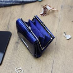 Gregorio Dámská kožená malá peněženka Gregorio Glassidy, modrá