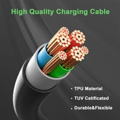 Qoltec EV kabel typ 2 pro nabíjení automobilů | 400V | 11kW | 16A | 5m