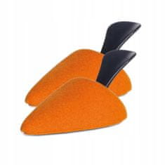 Kaps Lehký a odolný pěnový dámský napínák s rukojetí špičatý tvar barva oranžová