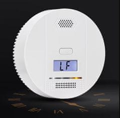 BergMont Detektor s alarmem, senzor a DETEKTOR OXIDU UHELNATÉHO , CO, alarm 85 dB, 5 let, LCD displej, 3xAA baterie