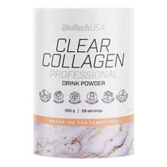 BioTech USA Clear Collagen Professional, 350 g Příchuť: Broskvový ledový čaj
