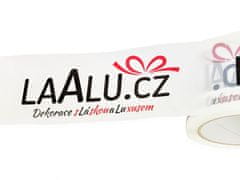 LAALU.cz Lepící páska s logem 72 mm x 66 m