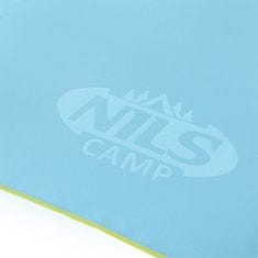 NILS Ručník z mikrovlákna Camp NCR12 modrá/zelená
