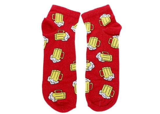 VIRGINA Kotníkové ponožky pivo, Velikost: 43-46