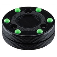 Green Biscuit Inline Puk Roller Hockey, černá