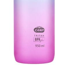 NILLS CAMP Tritanová láhev na pití NCD04 950 ml zeleno-růžová