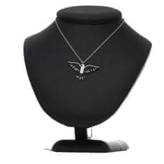 ewena Dámský náhrdelník holubice černá