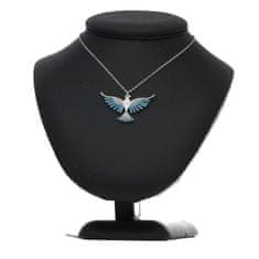 ewena Dámský náhrdelník holubice modrá