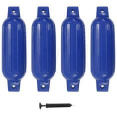 Vidaxl Lodní fender 4 ks modrý 41 x 11,5 cm PVC