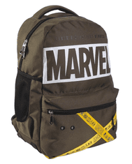 CurePink Školní batoh Marvel: Earth's Mightiest Heroes (objem 17 litrů|30 x 44 x 13 cm)