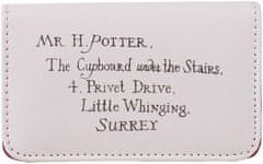 CurePink Kosmetický dárkový set manikúrní sady Harry Potter: Dopis z Bradavic (12 x 9 x 2 cm)