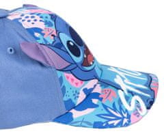 CurePink Dětská kšiltovka Disney|Lilo And Stitch: Stitch s ušima (obvod 53 cm)