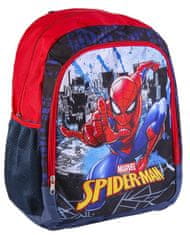 CurePink Školní batoh Marvel|Spiderman: Do toho hrdino! (objem 18 litrů|32 x 41 x 14 cm)