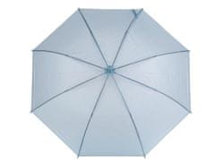 Kraftika 1ks 3 modrošedá sv. dámský vystřelovací deštník