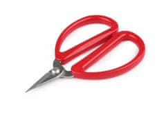 Kraftika 1ks ervená nůžky odstřihávací pin délka 13,5 cm