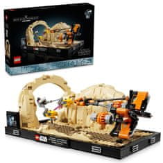 LEGO Star Wars 75380 Závody kluzáků v Mos Espa – diorama