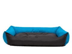 Hobbydog Obdélníkový pelíšek pro psy "Eco", velikost XL, modrá
