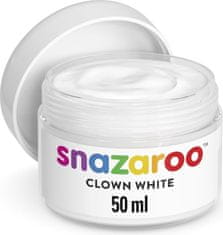 Snazaroo Barva na obličej Klaunská bílá 50ml