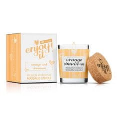 Magnetifico Power Of Masážní svíčka Enjoy it! Orange Cinamon (Massage Candle) 70 ml