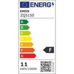 Emos 8 + 2 zdarma – LED žárovka Classic A60 / E27 / 10,5 W (75 W) / 1 060 lm / teplá bílá