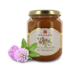 Brezzo Italský med z jetelových květů, 500 g (Miele di Trifoglio)