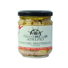 Adelfio Conserve Filety ze středomořského tuňáka v olivovém oleji, 200 g