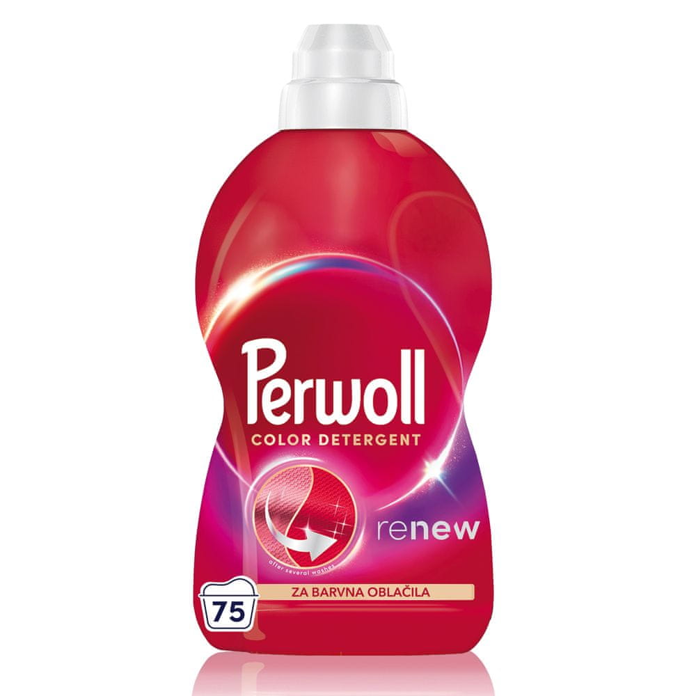 Levně Perwoll prací gel Color 75 praní, 3750 ml