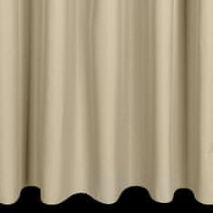 Eurofirany Hotová záclona s výztuhami GARDEN voděodolná 155x220 garden beige