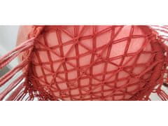sarcia.eu Růžové závěsné křeslo s polštářem RIVO 120x60/80 cm 