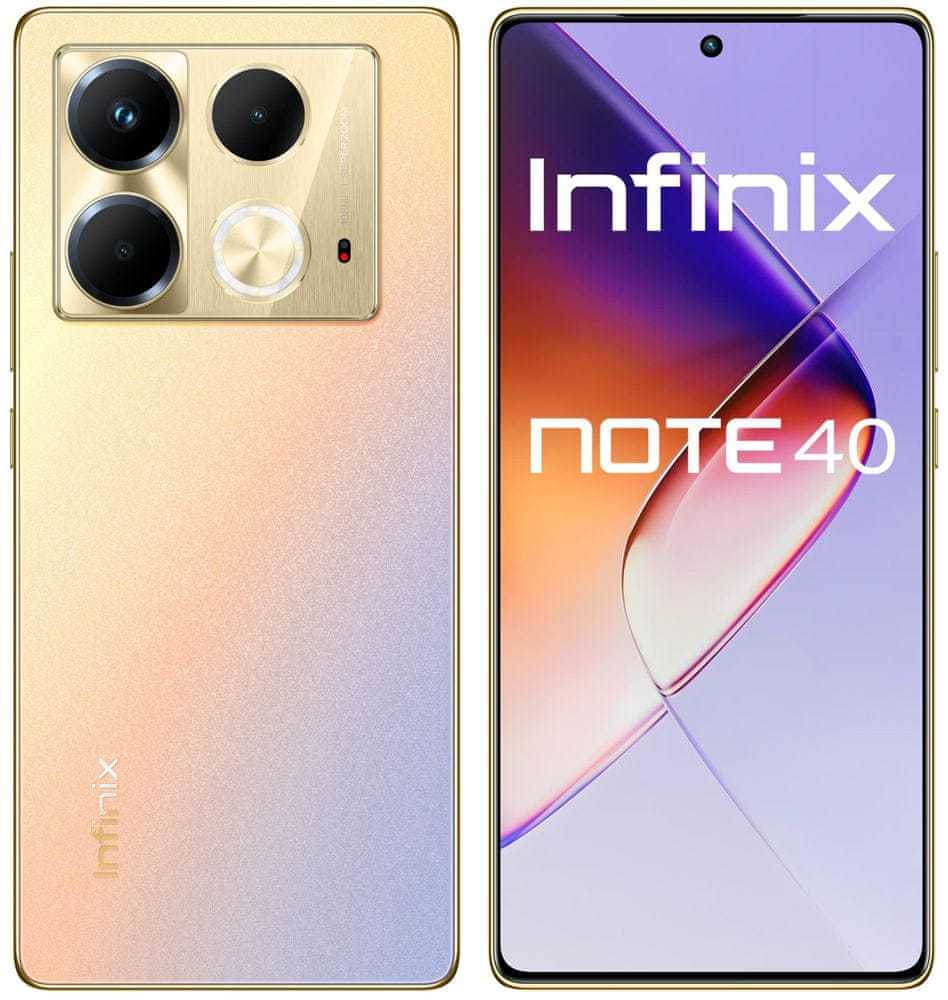 Levně Infinix Note 40, 8GB/256GB, Titan Gold
