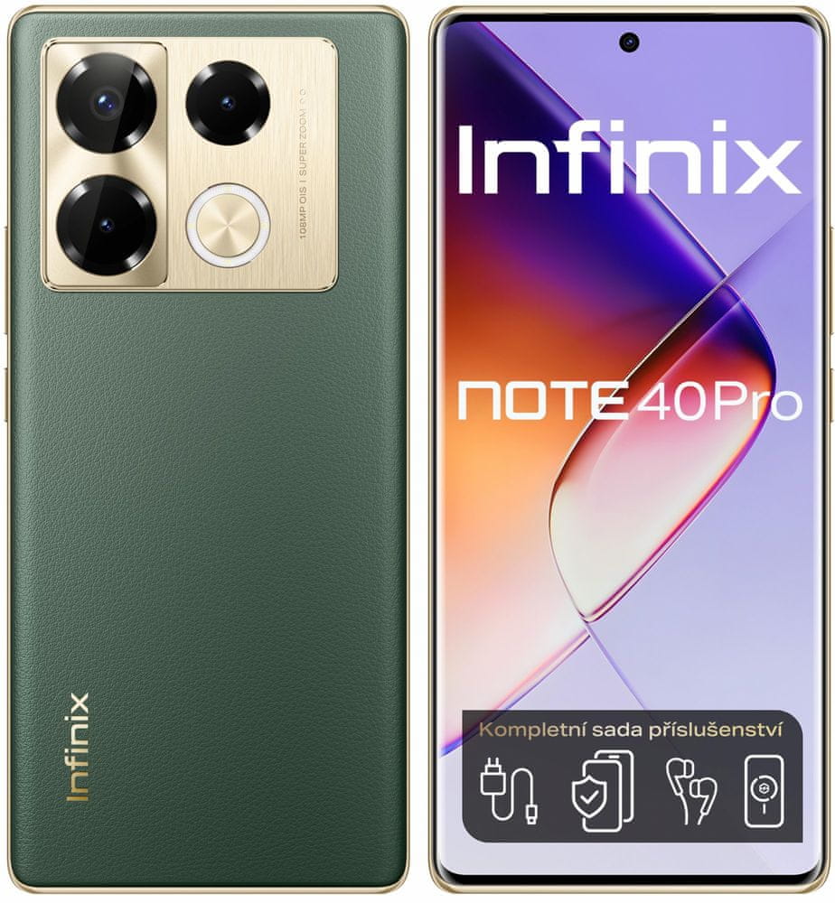 Levně Infinix Note 40 PRO, 12GB/256GB, Vintage Green