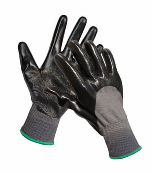 Cerva Pracovní rukavice FIELDFARE, máčené ze 3/4 v nitrilu,nepropustná vrstva, vel. 10
