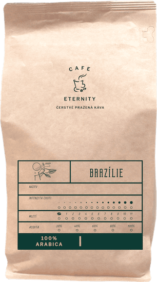 Eternity Brazil Cerrado Dulce - káva zrnková 500 g
