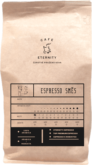 Eternity Eternity Espresso - káva zrnková 1000g
