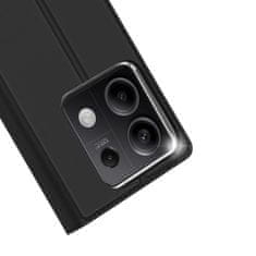 Dux Ducis Skin Pro knížkové pouzdro na Xiaomi Redmi Note 13 5G, černé