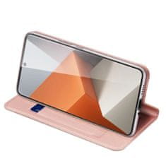 Dux Ducis Skin Pro knížkové pouzdro na Xiaomi Redmi Note 13 Pro Plus 5G, růžové