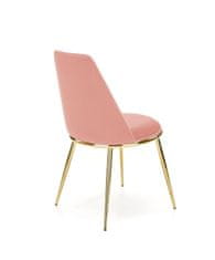 Intesi Židle Irene růžová/zlatá