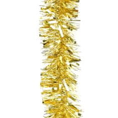 Dommio Vánoční řetěz zlatý 4,5 m