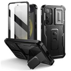 Tech-protect Pancéřový kryt na Samsung Galaxy S24 PLUS Tech-Protect Kevlar Cam+ Černý