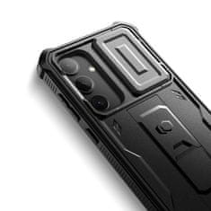 Tech-protect Pancéřový kryt na Samsung Galaxy S24 PLUS Tech-Protect Kevlar Cam+ Černý