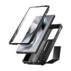 Tech-protect Pancéřové pouzdro na Samsung Galaxy S24 ULTRA Tech-Protect Kevlar Cam+ Černé