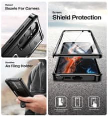 Tech-protect Pancéřové pouzdro na Samsung Galaxy S23 ULTRA Tech-Protect Kevlar Černé