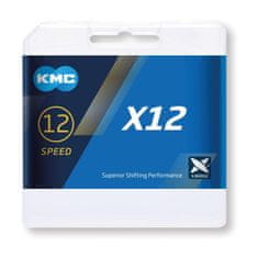 KMC Řetěz X12 Ti-N - balený, 126 článků (12)