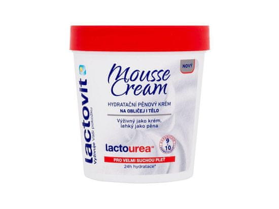 Lactovit 250ml lactourea regenerating mousse cream